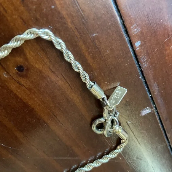 KJL Kenneth J Lane Lion Head Door Knocker Gold Tone Long Necklace 33.5” - Picture 5 of 10